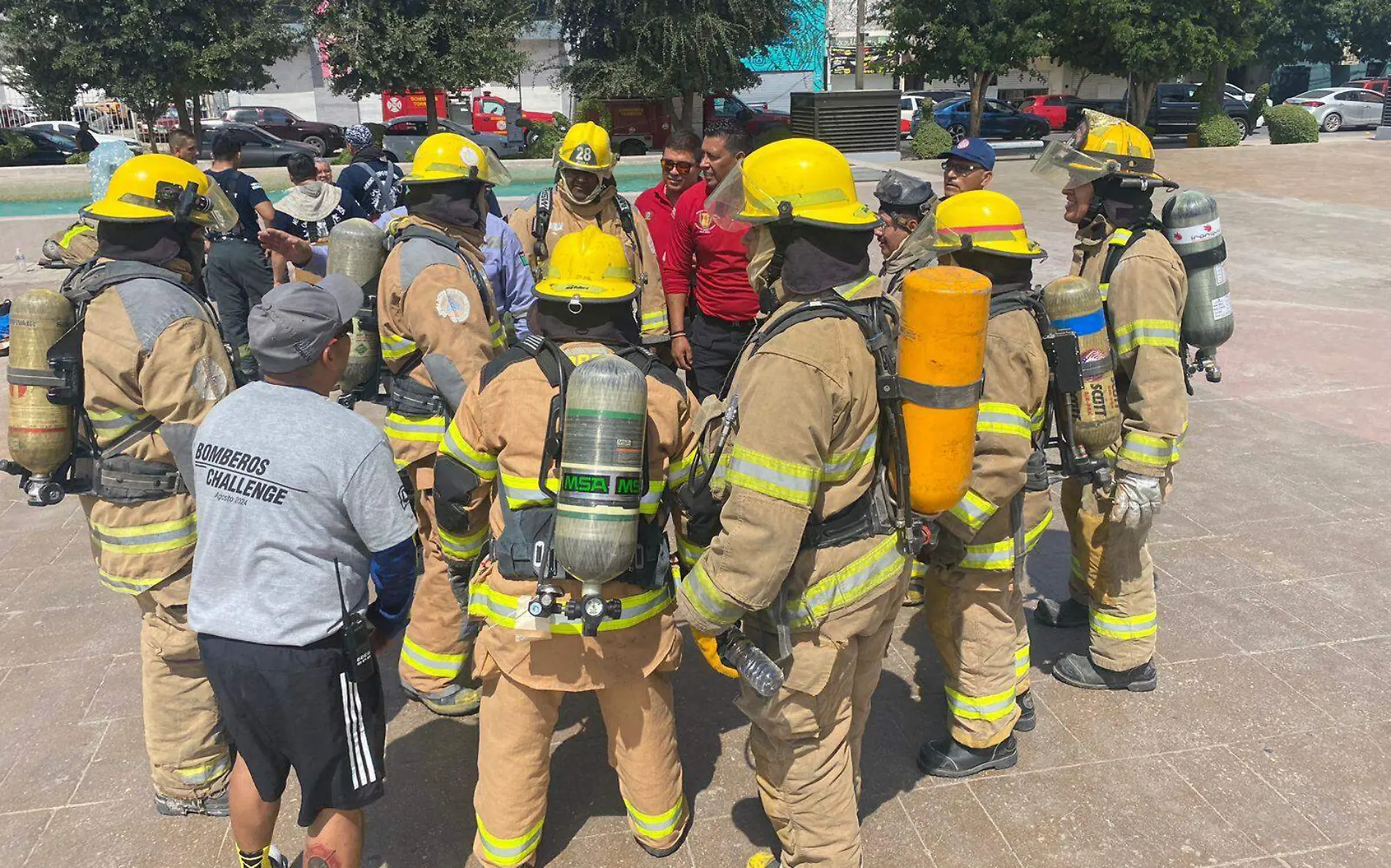 Equipo de Gómez Palacio gana el primer lugar en el “Bombero Challenge 2024 y rompe récord”